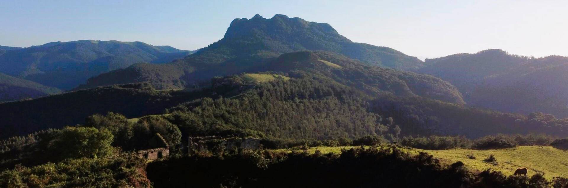 Aiako Harria, where the Pyrenees touch the sea
