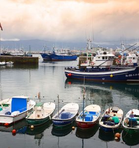 Puerto pesquero de Hondarribia