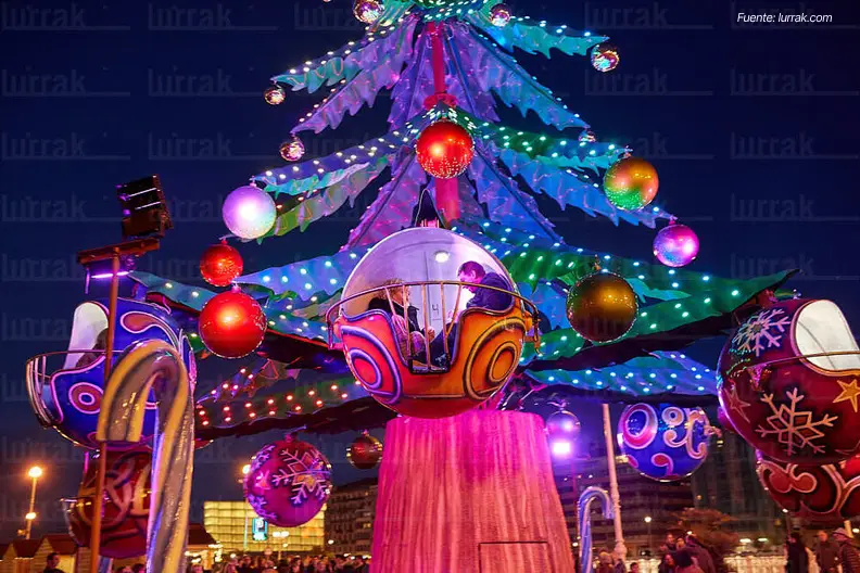 Destinos Euskadi, Navidad Mágica, Donostia Tiovivo Navidad