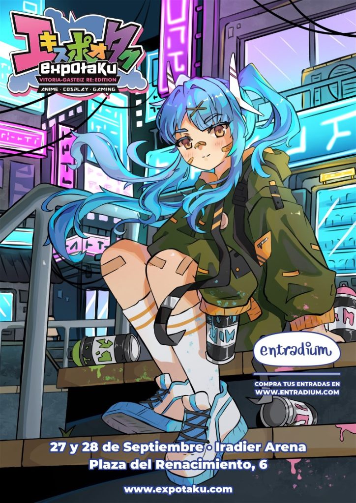 Expotaku Vitoria-Gasteiz 2025: La fiesta del manga y el anime regresa al Iradier Arena